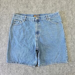 Route 66 100% Cotton Relaxed Fit Denim Shorts Blue 36 Utility